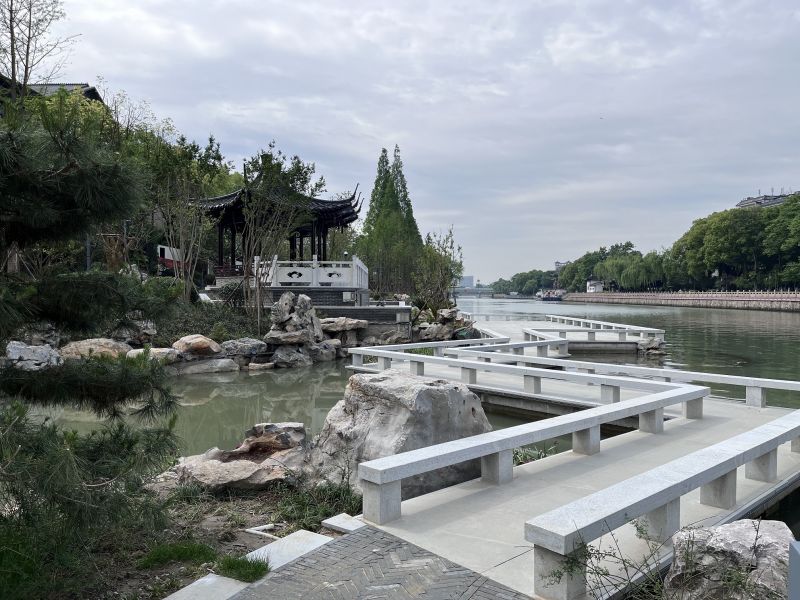 古運河城區段綜合整治示範段（揚州閘-解放橋）整治工程